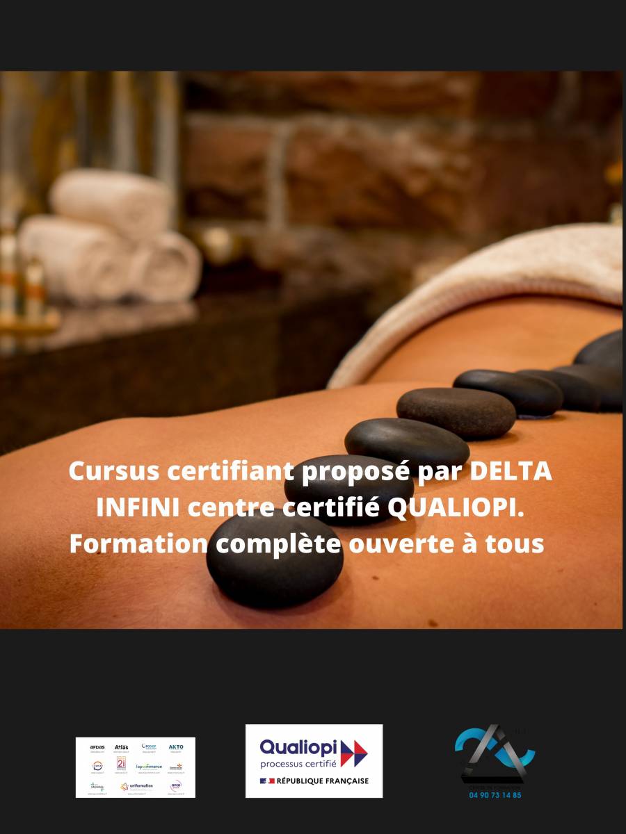 Massage pierres chaudes en ligne Bouches du Rhône certifiez vous